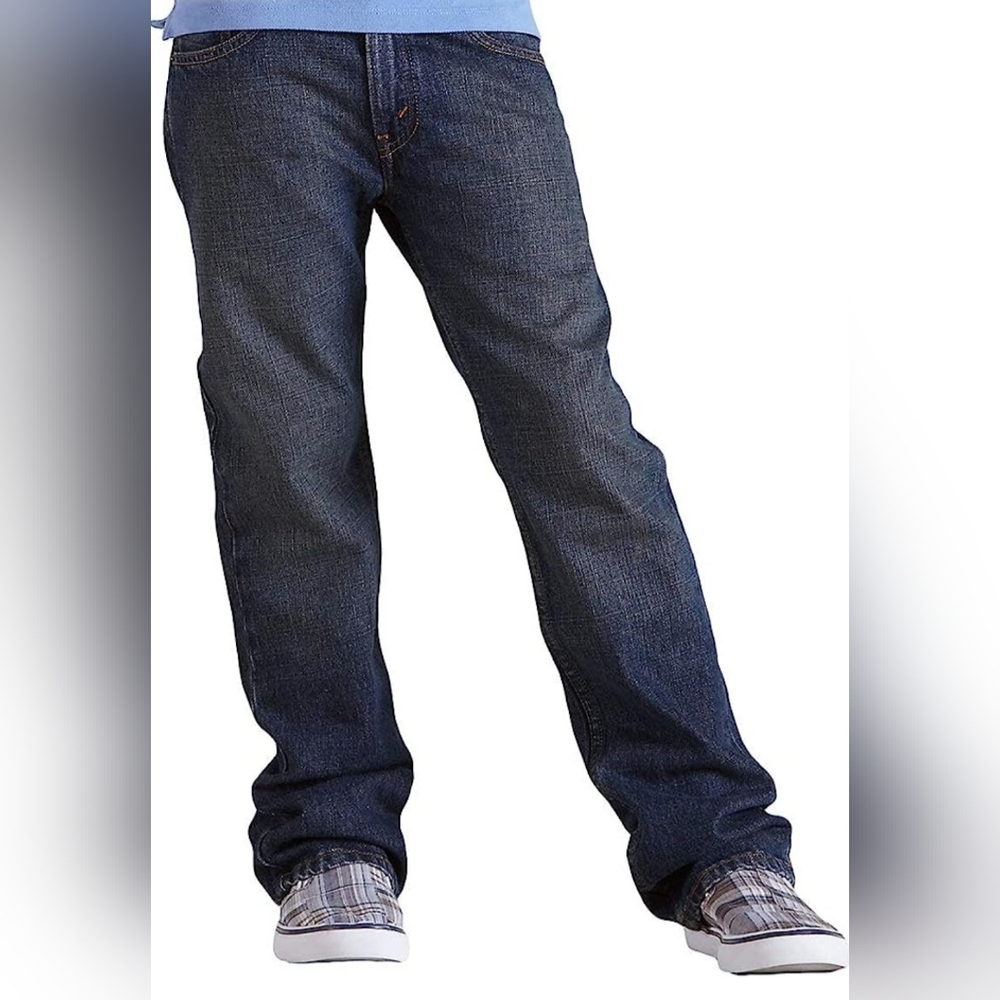 Signature Levi's Slim Straight Adjustable Waist Jeans